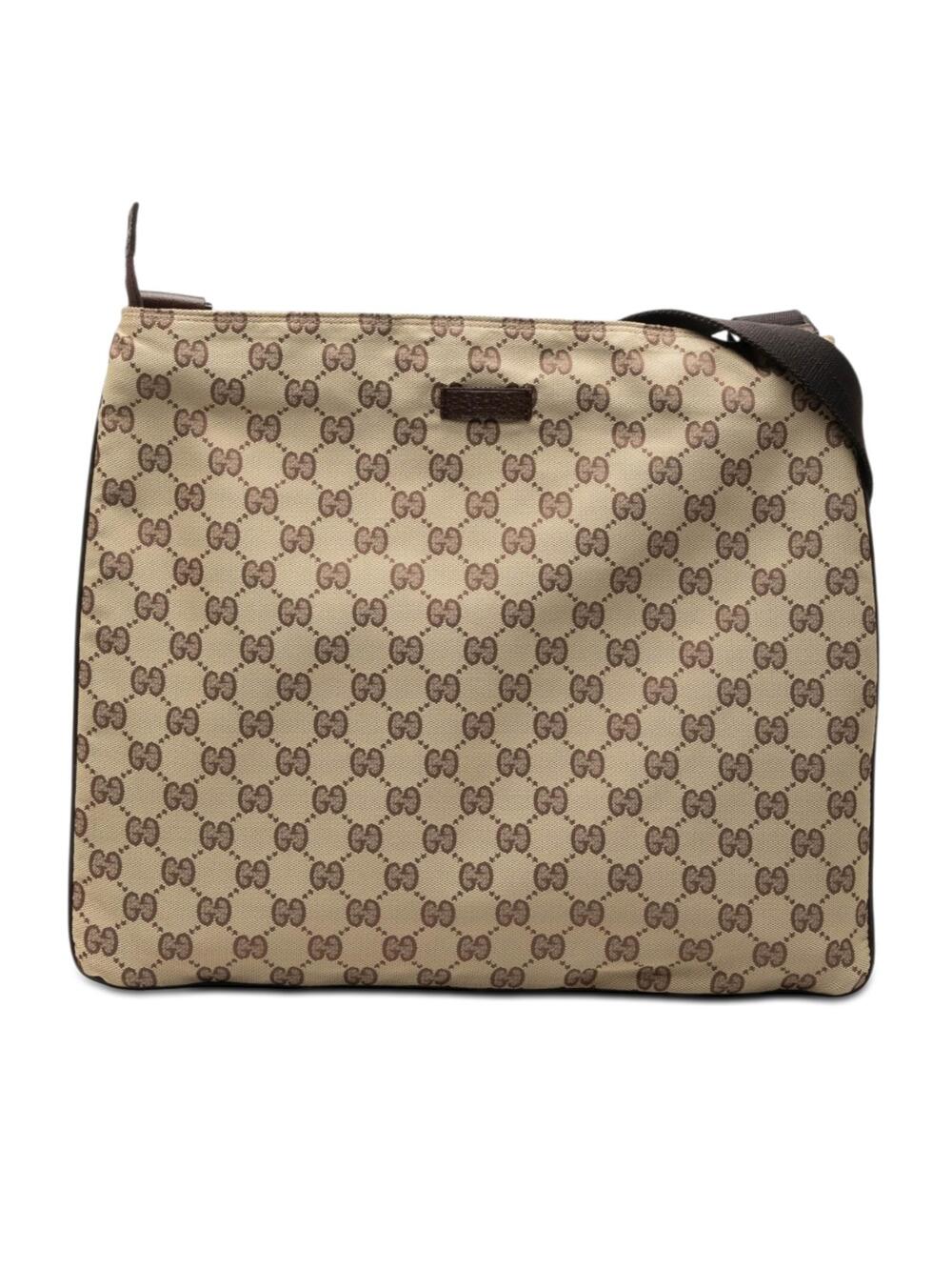 Gucci Gg Canvas Crossbody Pre-Loved Bag #278867G61B